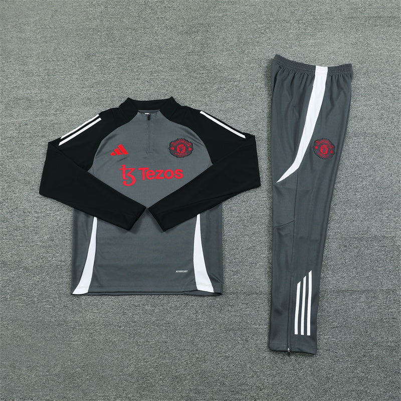 Manchester United grey Tracksuit 2024/2025