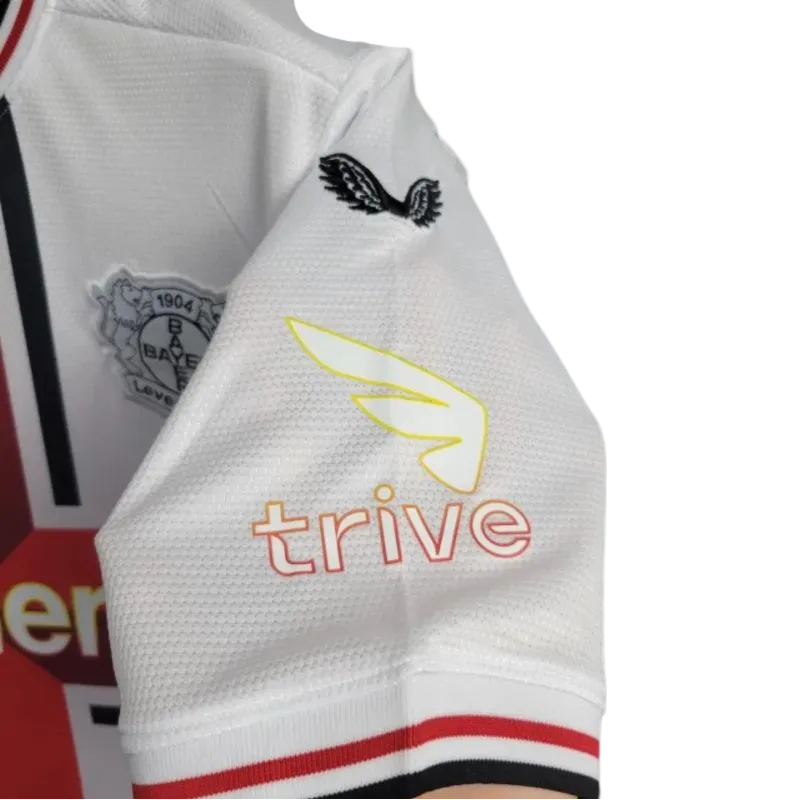 24/25 Bayer 04 Leverkusen Away White Kit - Fan Version