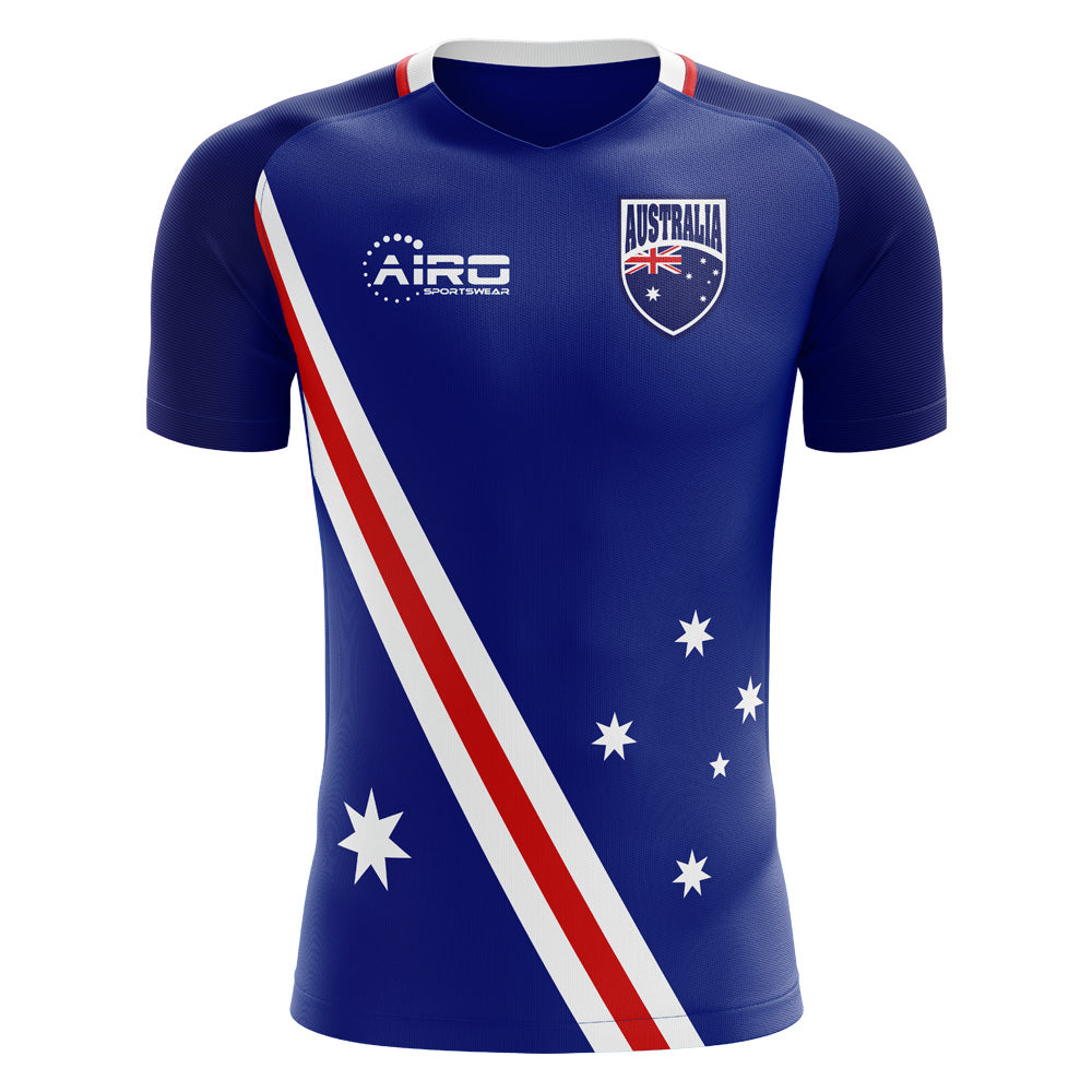 2024-2025 Australia Flag Away Concept Football Shirt (Kids)