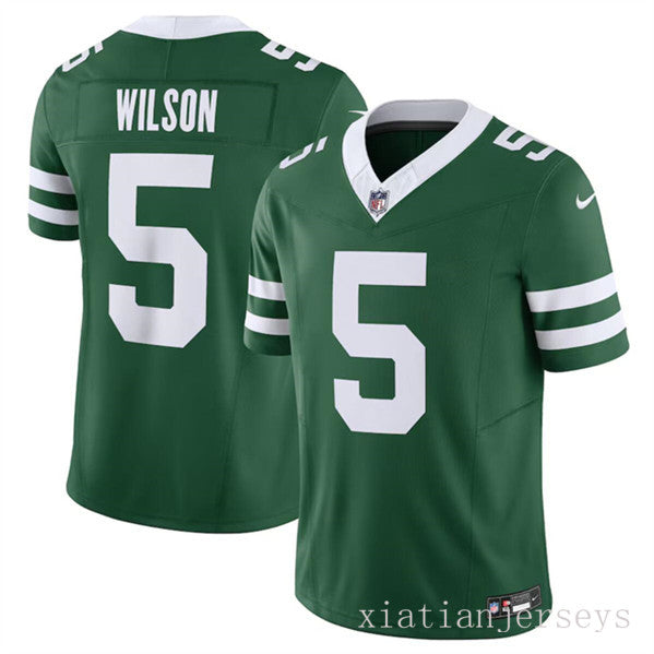 New York Jets 5 Green 3rd Generation Jersey NFL