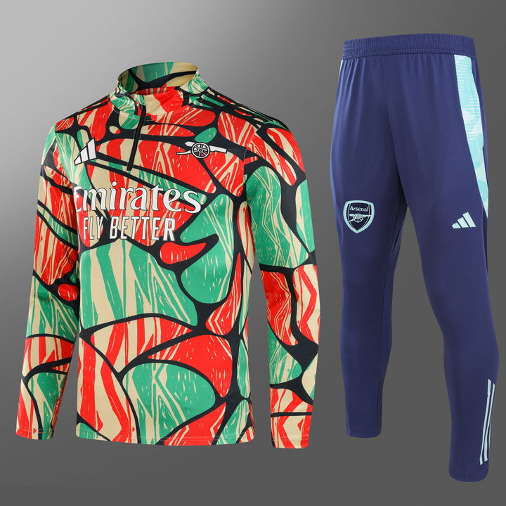 Arsenal Tracksuit - Red &amp; Green