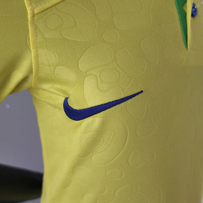 2022 World Cup Brazil Home Soccer set ( jersey+Shorts )