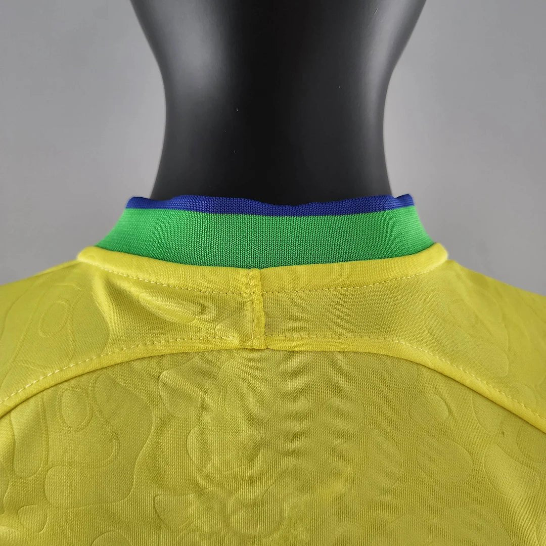 2022 World Cup Brazil Home Soccer set ( jersey+Shorts )