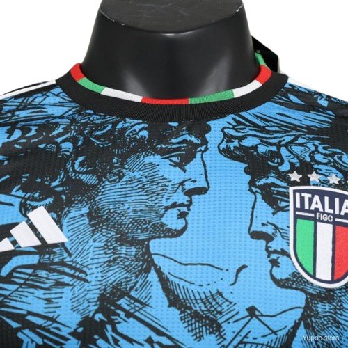 2023 Italy Special Blue Black kit - Player Version