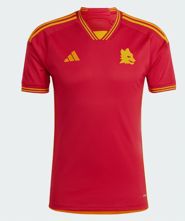 2023/2024 As Roma, As Rom Heim-Fußballtrikot