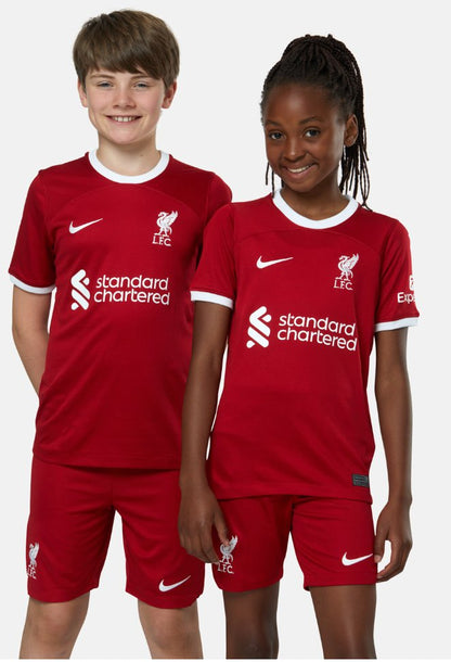 2023/2024 Liverpool Heim-Fußballset (Trikot + Shorts)