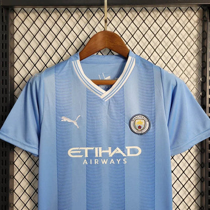 2023/2024 Manchester City Home Football set ( jersey+Shorts )