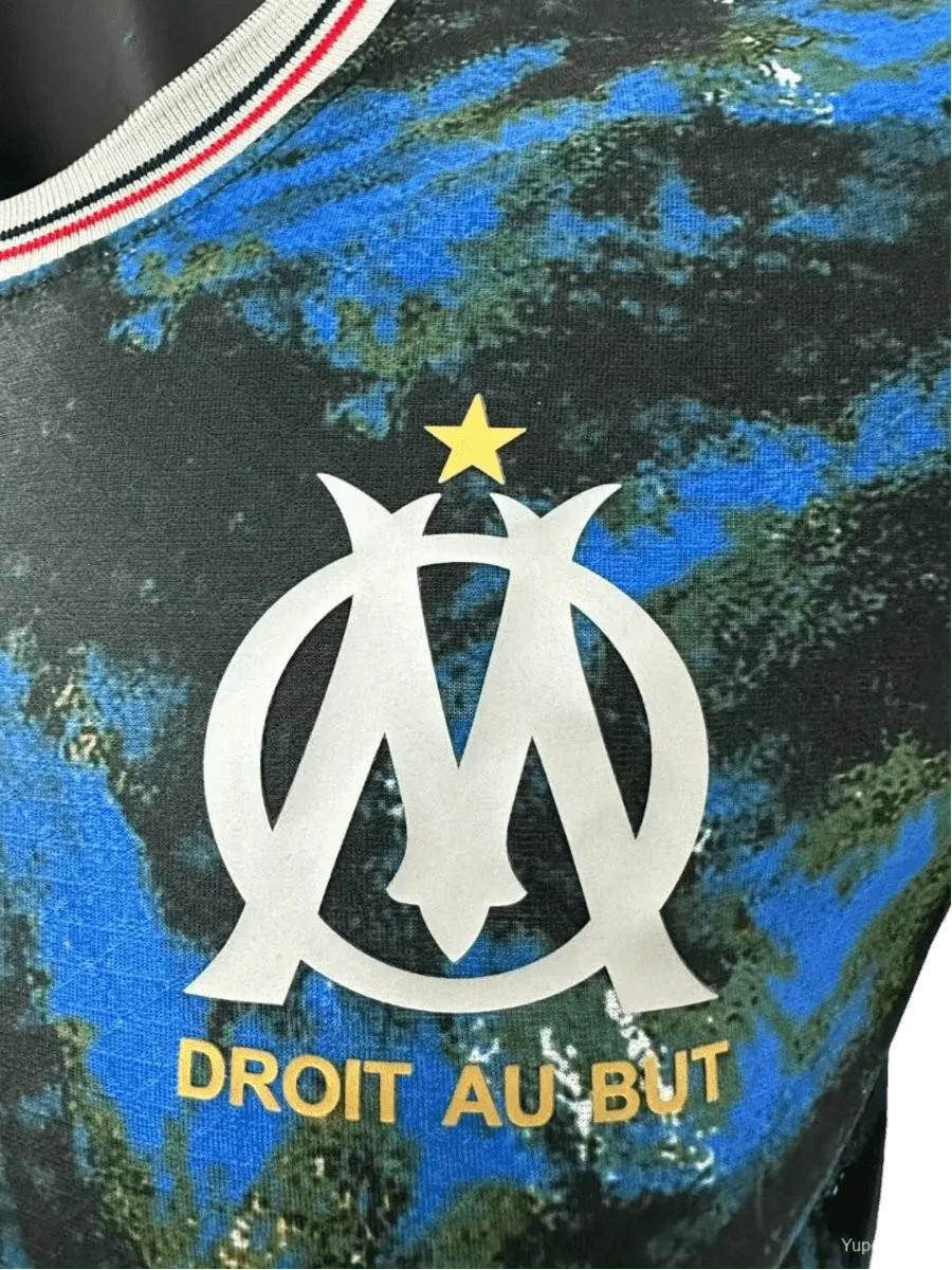 2024/2025 Olympique Marseille Special Edition Blaues Trikot, Spielerversion