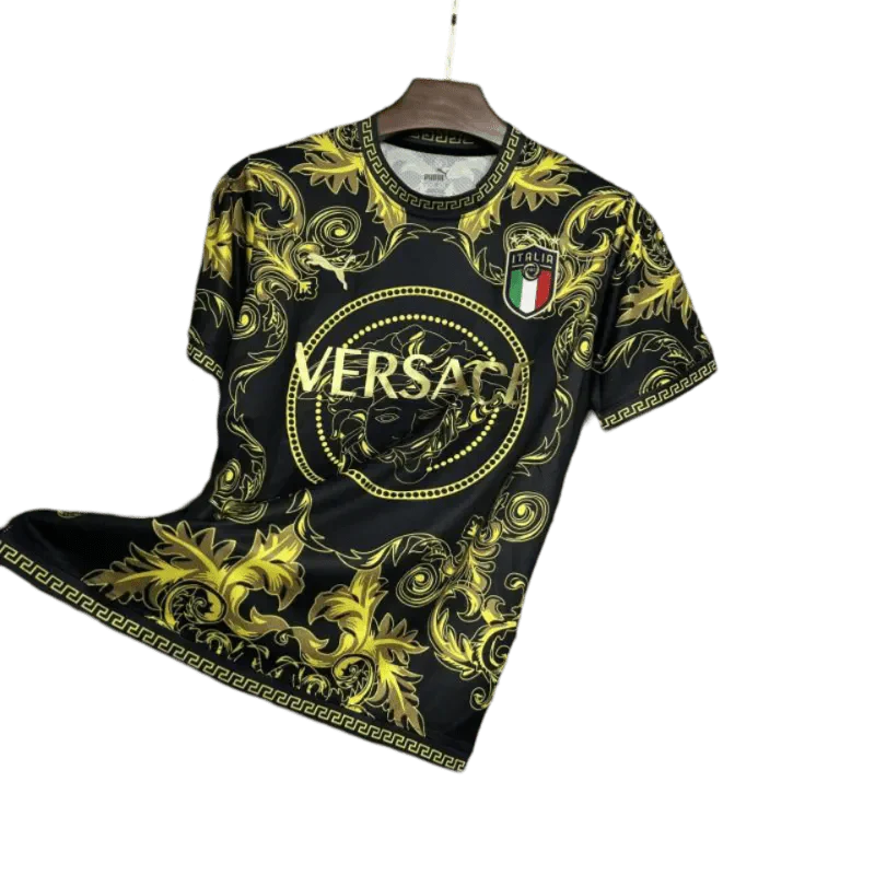 2024/2025 Special Edition Italy x Versace Black Gold kit - Fan Version