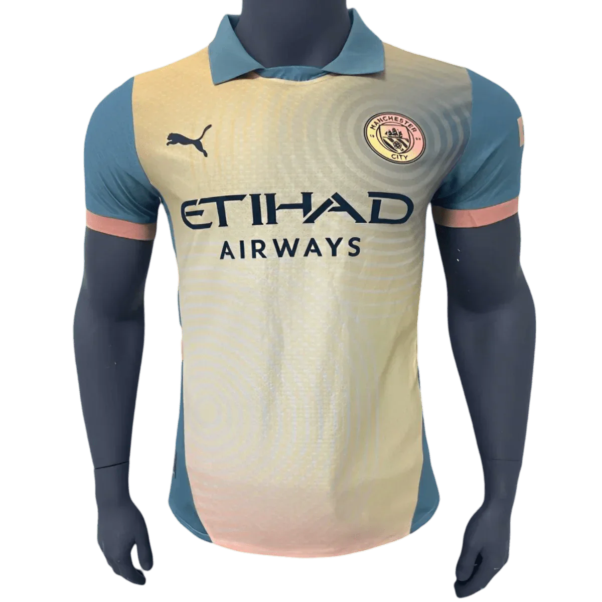 24/25 Manchester City Weiß-Rosa Spezialtrikot - Spielerversion | 365djerseys Store