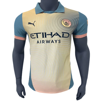 24/25 Manchester City Weiß-Rosa Spezialtrikot - Spielerversion | 365djerseys Store