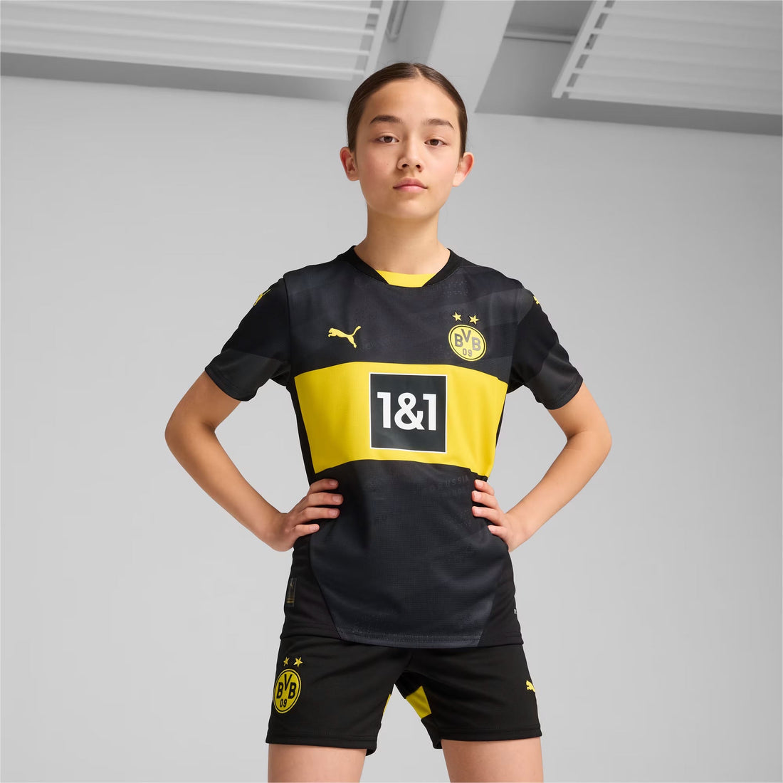 Borussia Dortmund 24/25 Away Football Shirt Jnr