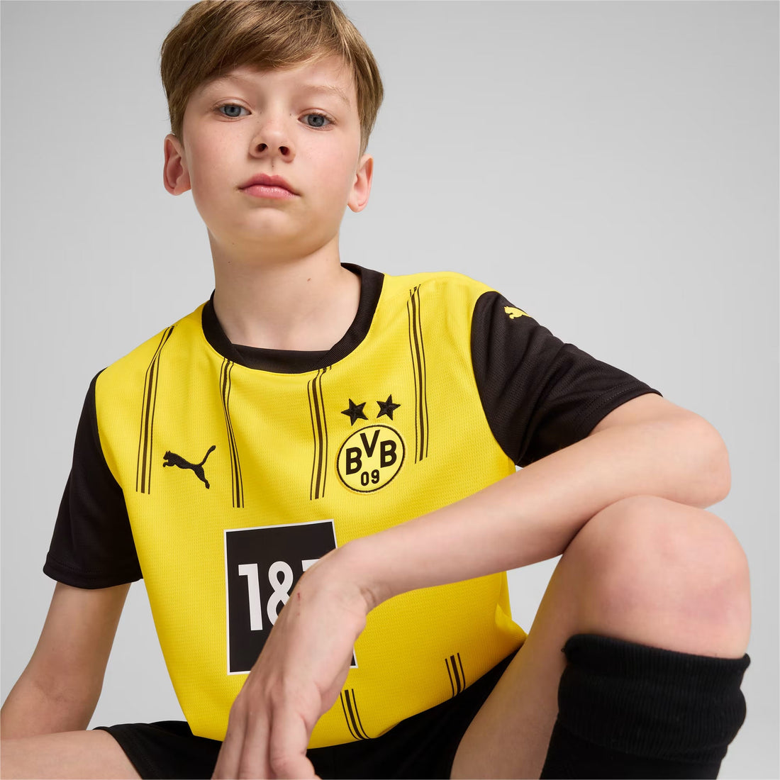 Borussia Dortmund 24/25 Home Football Shirt Jnr