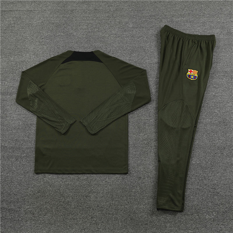 Barcelona 23-24 Army Green Tracksuit