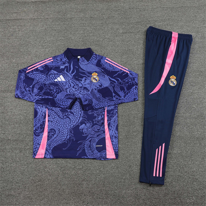 Real Madrid Tracksuit - Dragon/Purple