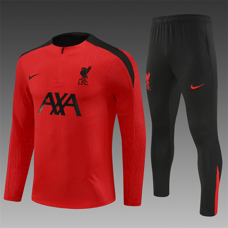 Liverpool Tracksuit - Red/Black