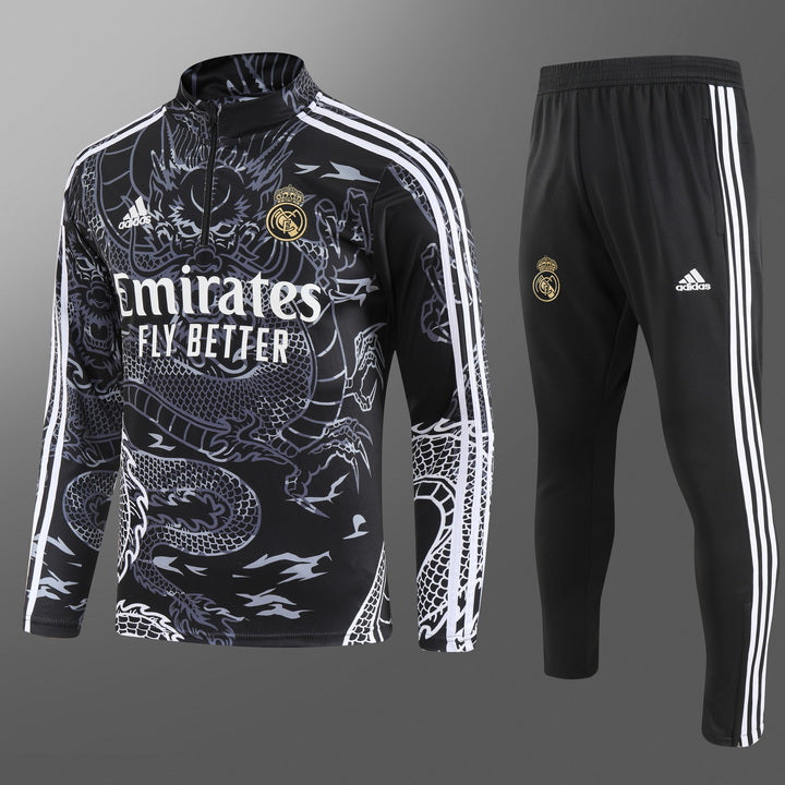 Real Madrid Tracksuit - Dragon Special (Adult &amp; Kids)