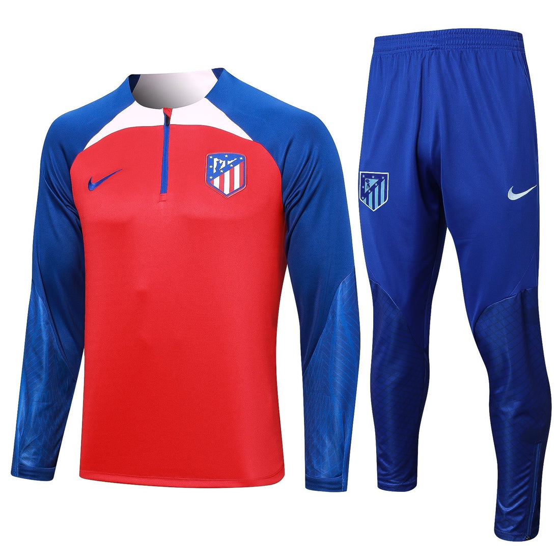 Atletico Madrid 23-24 Red Tracksuit (Half-zip)