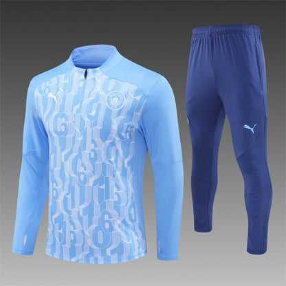 Manchester City Tracksuit - Blue