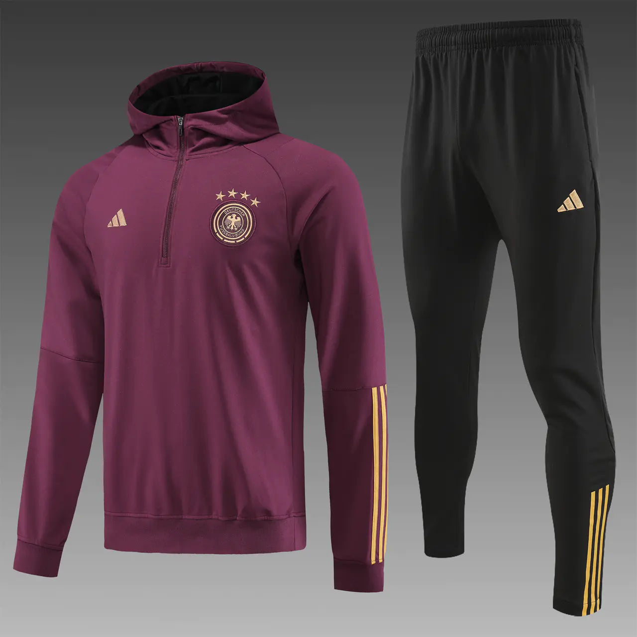 Germany 23-24 Red Tracksuit Hoodie