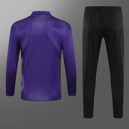 Real Madrid Tracksuit Purple Dragon  2025