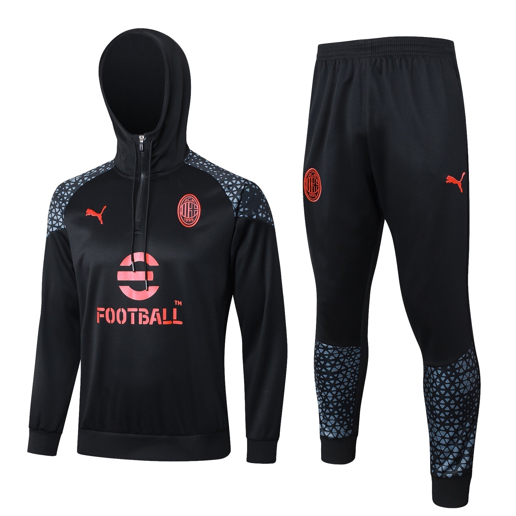 AC Milan 23-24 | Black | Tracksuit with Hat