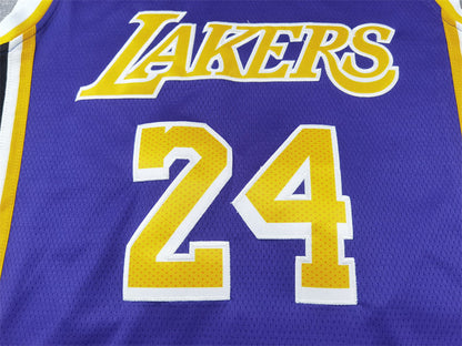 Los Angeles Lakers 24 Purple Commemorative Edition Jersey NBA