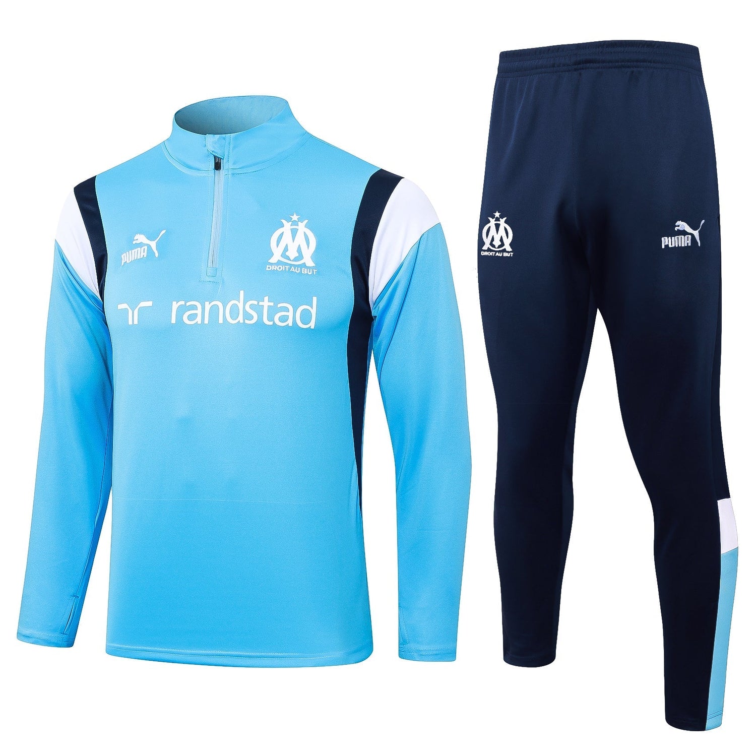 Marseille 23-24  Sky Blue Tracksuit