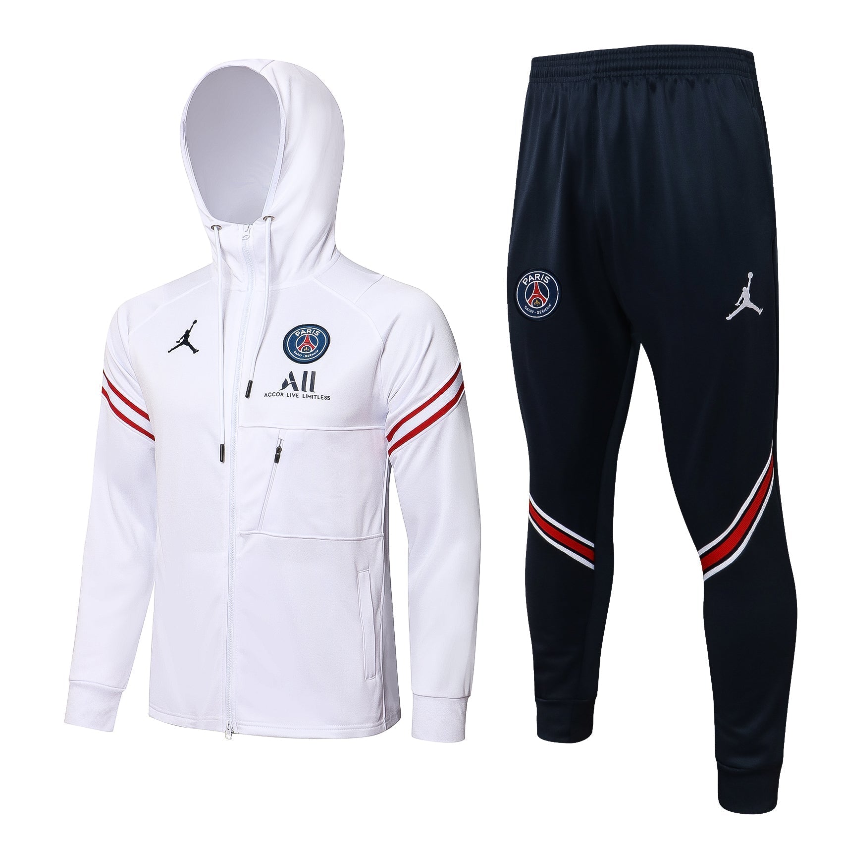 PSG 23-24 | White | Tracksuit Hoodie