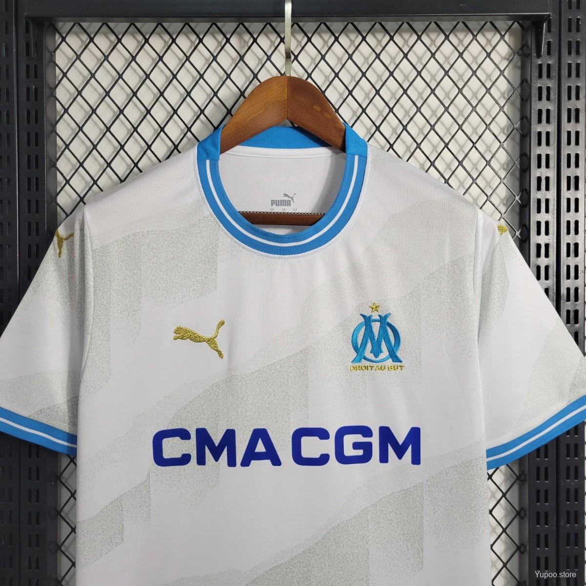 Olympique de Marseille Heimtrikot 23-24 – Fanversion