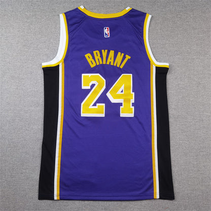 Los Angeles Lakers 24 Purple Commemorative Edition Jersey NBA