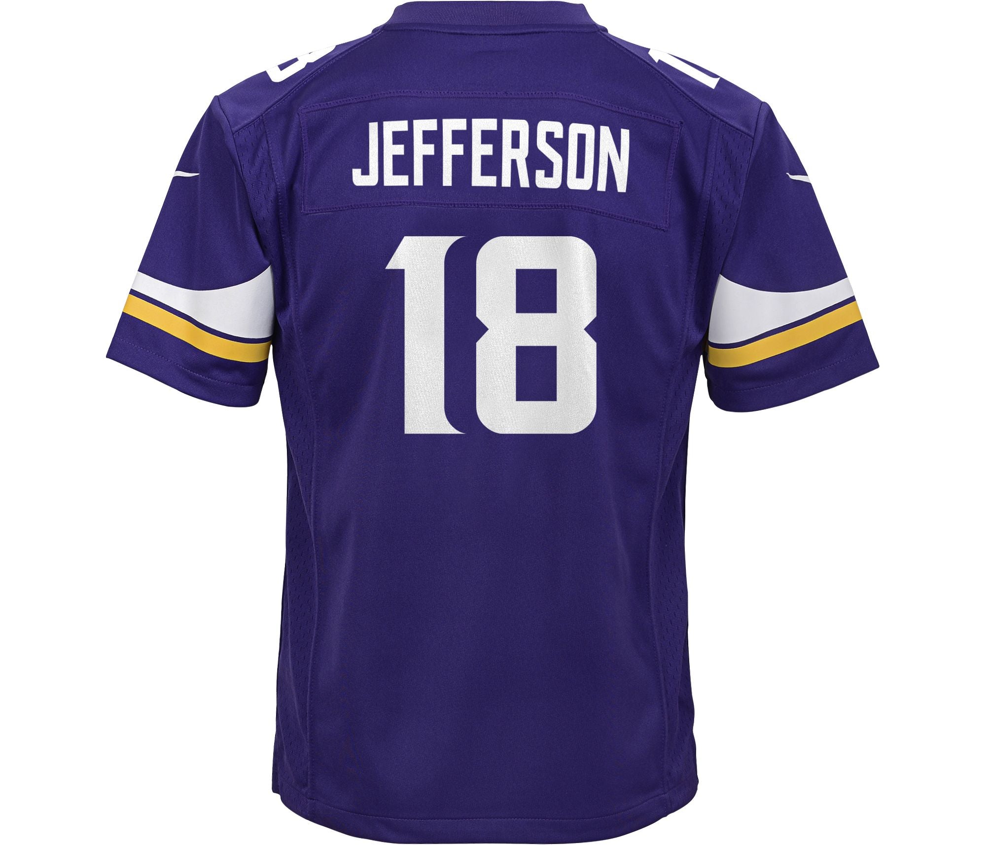 Youth Justin Jefferson Minnesota Vikings Purple Nike Game Jersey