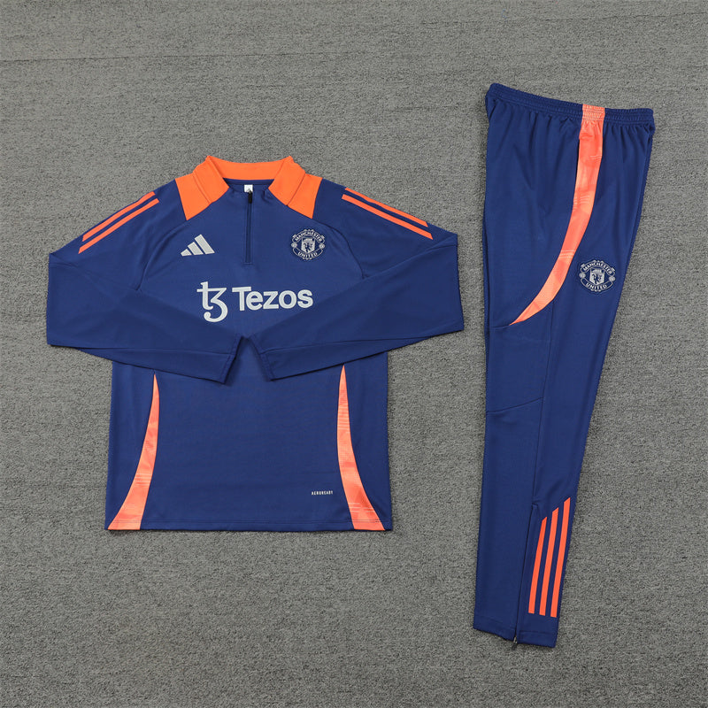 Manchester United Tracksuit 2025 Navy