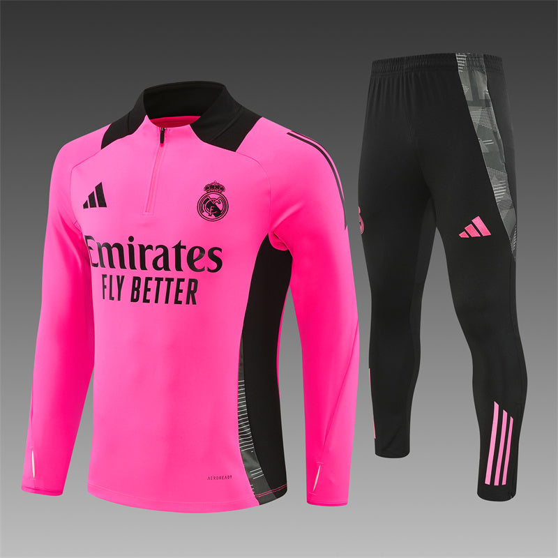 Real Madrid Tracksuit Pink