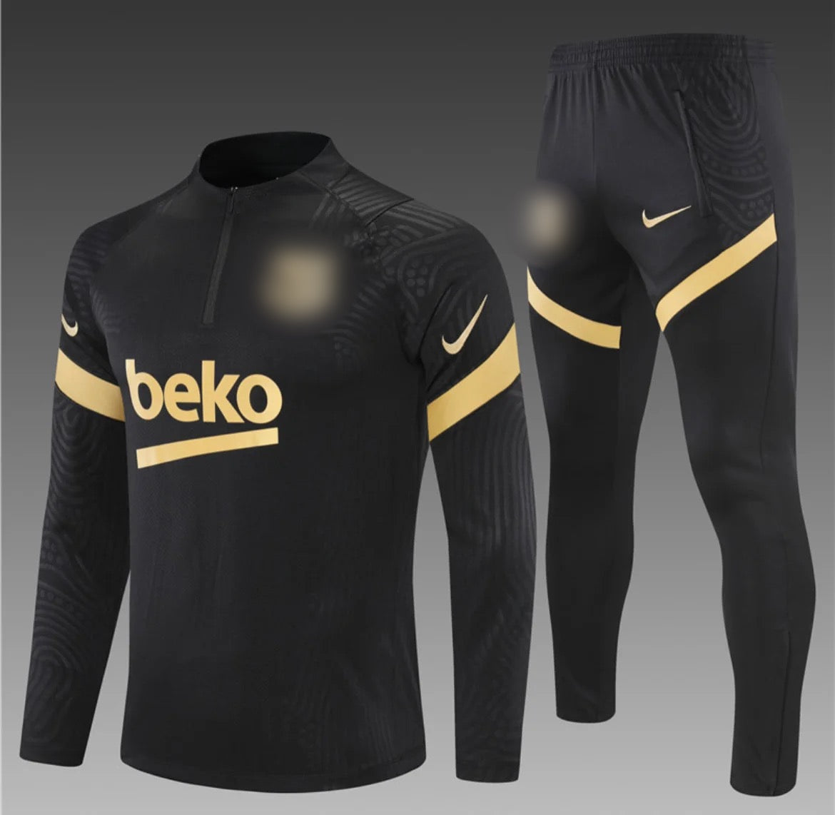 FCB Black/Gold Tracksuit