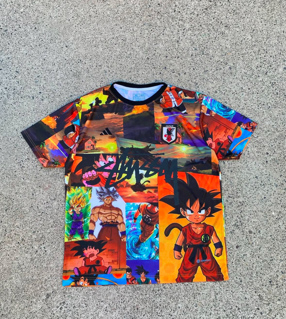 Japan X Dragon Ball X Stussy Special edition jersey 2025