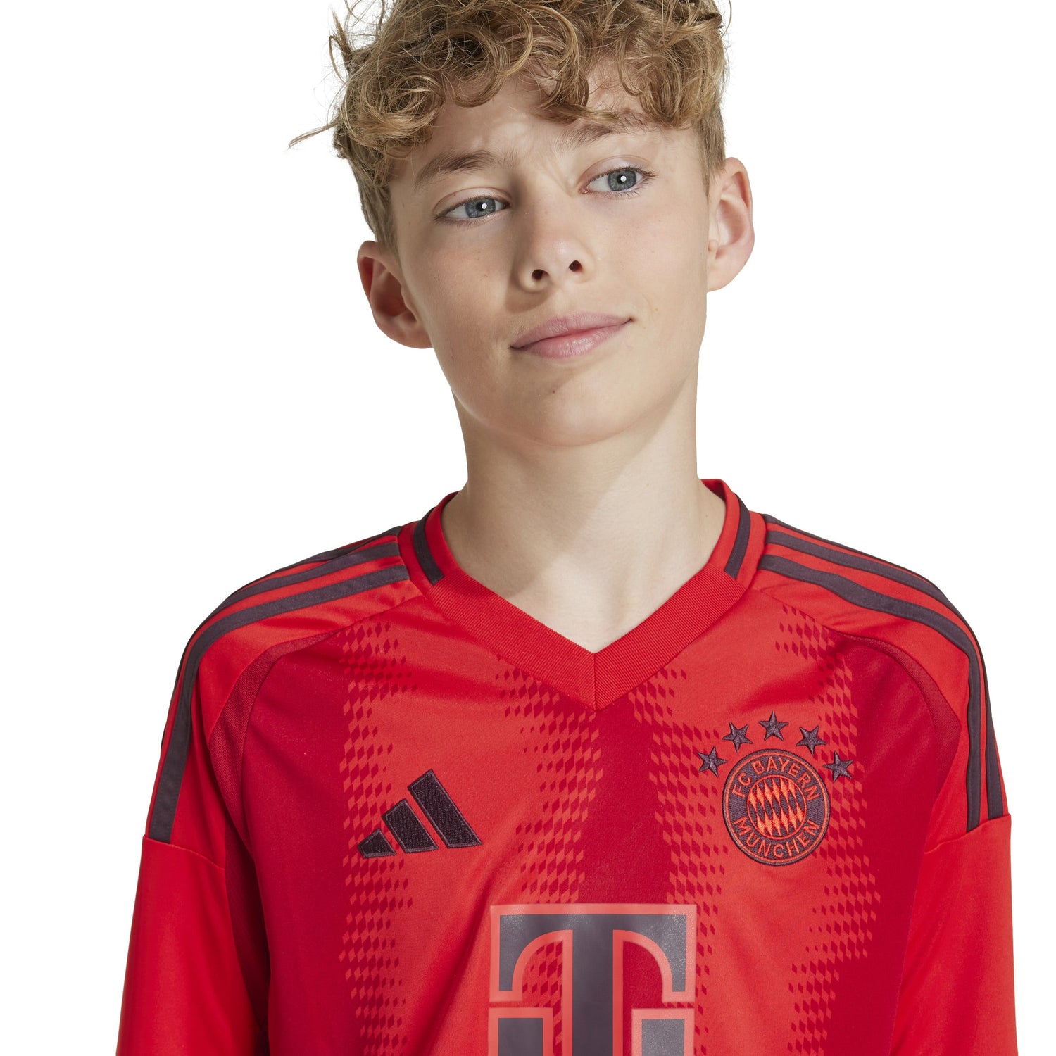 Bayern Munich 24/25 Home L/S Football Shirt Jnr