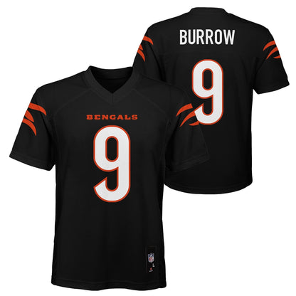 Joe Burrow Cincinnati Bengals Youth Mid Tier Player Jersey - Black