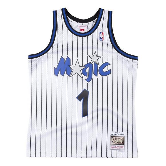 Mens Anfernee “Penny” Hardaway Orlando Magic Mitchell &amp; Ness White 1993-94 Hardwood Classics Swingman Jersey