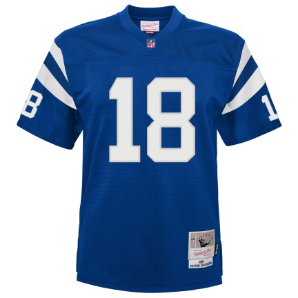 Youth Indianapolis Colts Peyton Manning 1998 Mitchell &amp; Ness Royal Blue Retired Player Vintage Jersey