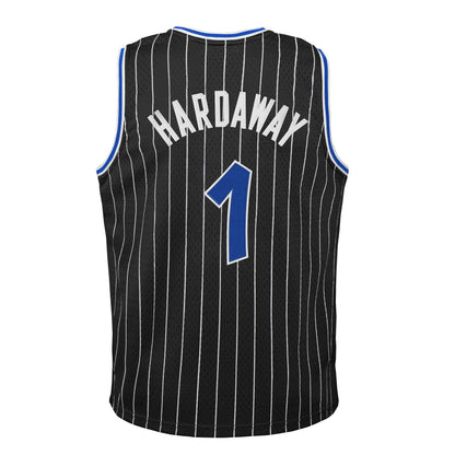 Youth Orlando Magic Anfernee  Penny Hardaway Mitchell &amp; Ness NBA Black Hardwood Classic Swingman Jersey