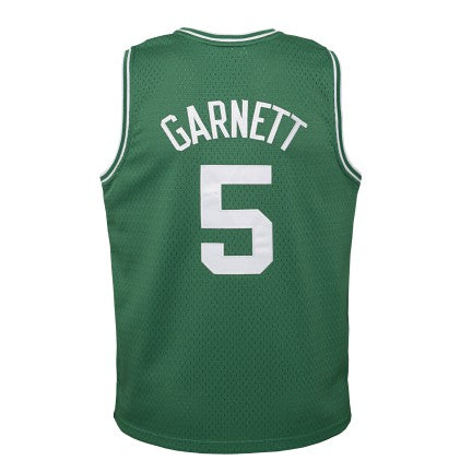 Youth Boston Celtics Kevin Garnett Mitchell &amp; Ness Kelly Green 2007-08 Hardwood Classics Swingman Jersey