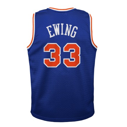 Youth New York Knicks Patrick Ewing Mitchell &amp; Ness Blue 1991-92 Hardwood Classics Swingman Jersey