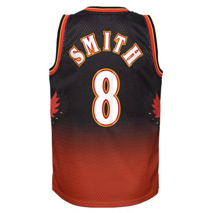 Youth Atlanta Hawks Steve Smith Mitchell &amp; Ness Black 1996-97 Hardwood Classics Swingman Jersey