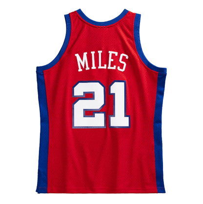 Men’s Darius Miles Los Angeles Clippers 2000-2001 Red Swingman Jersey By Mitchell &amp; Ness