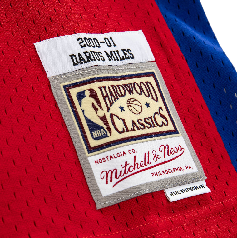 Men’s Darius Miles Los Angeles Clippers 2000-2001 Red Swingman Jersey By Mitchell &amp; Ness