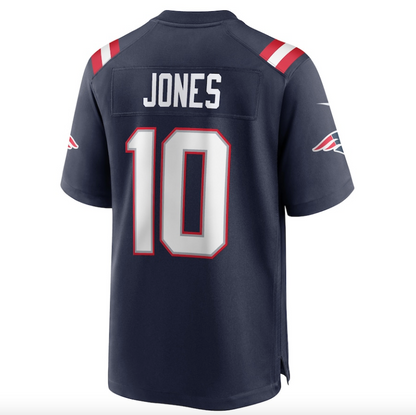 Youth New England Patriots Mac Jones Nike Navy Blue Game Jersey