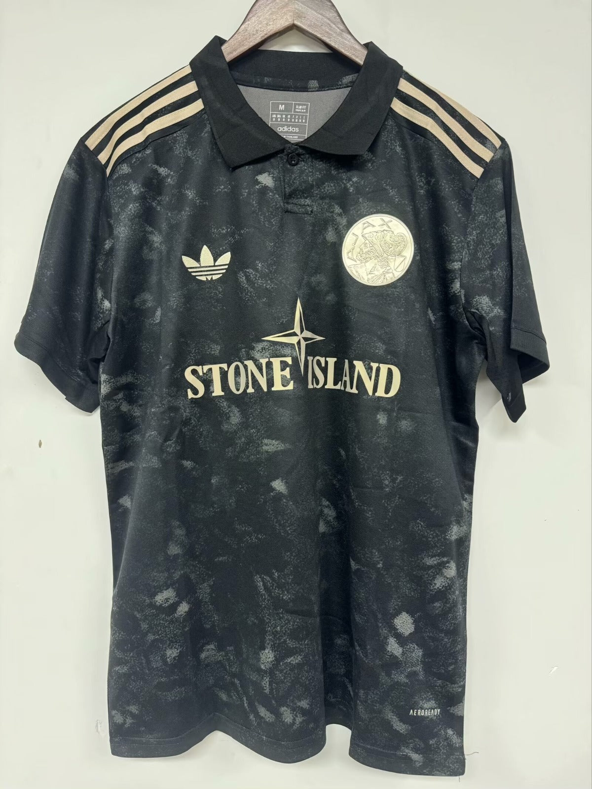 AJAX STONE ISLAND FOOTBALL SHIRT 2024 / 2025