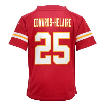 Youth Kansas City Chiefs Clyde Edwards-Helaire Nike Red Game Jersey