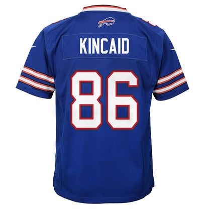 Youth Dalton Kincaid Buffalo Bills Nike Royal Blue Game Jersey